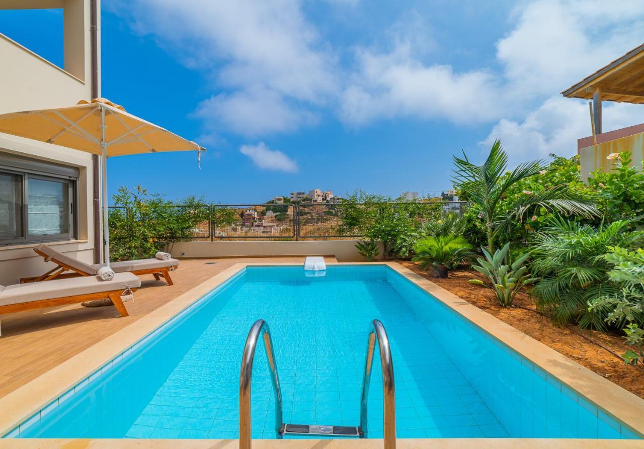 Villa Grande Crete Agia Pelagia  Bagian luar foto