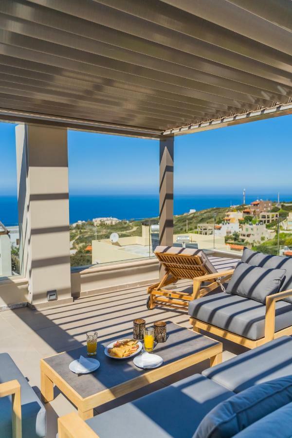 Villa Grande Crete Agia Pelagia  Bagian luar foto
